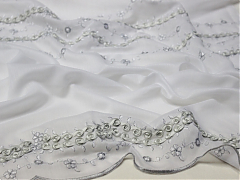 Textil Exspress Mussola Beige Ric. 568 perla