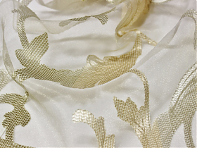 Textil Exspress organza devore 906 beige