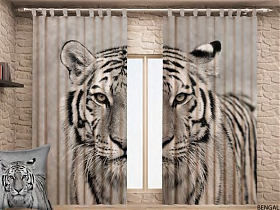 Фотошторы  Garden BENGAL (тигр)