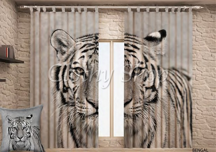 Фотошторы  Garden BENGAL (тигр)