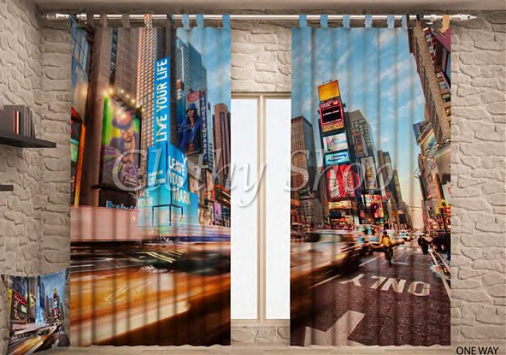 Фотошторы Garden ONEWAY (тачки)