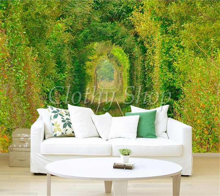 Фотообои  Garden (ЗЕЛЕНЫЙ ТОННЕЛЬ)