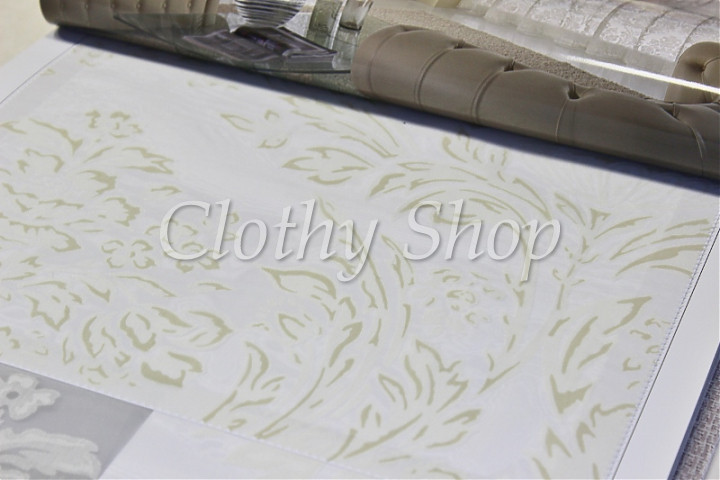 VOILE DIS. 016 BEIGE DEVORE' ST/444 COL. BEIGE